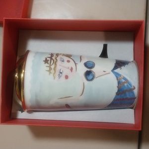 2014 ceramic 12 Oz starbucks siren mermaid tumbler in original box